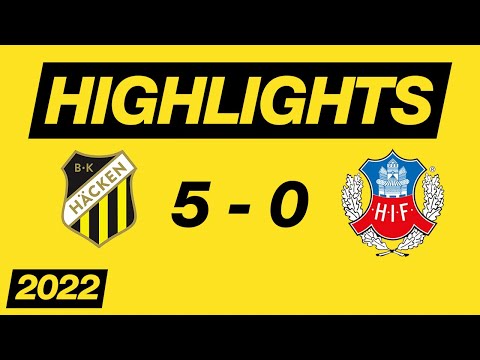 BK Häcken - Helsingborgs IF (5-0) Allsvenskan 2022