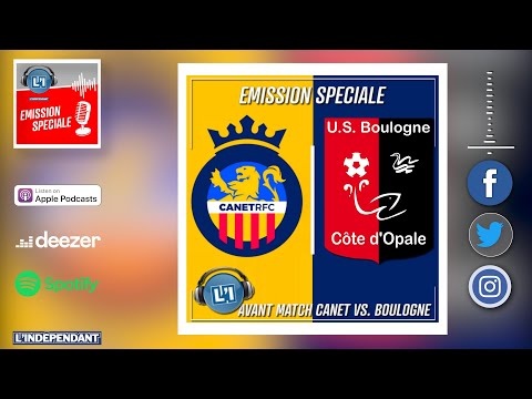 🎧⚽️AVANT MATCH CANET VS. BOULOGNE SUR MER, HUITIÈME DE FINALE DE COUPE DE FRANCE