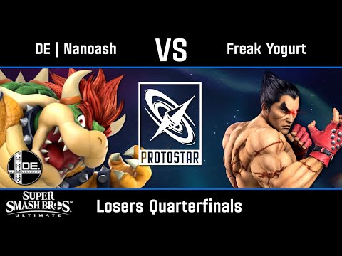 DE | Nanoash (Bowser) vs Freak Yogurt (Kazuya) - Ultimate Losers Quarterfinals - Protostar #32