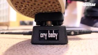 Video thumbnail for Jim Dunlop Cry Baby Mini Wah CBM95 Quick Look pedal video demo by TotalGuitar
