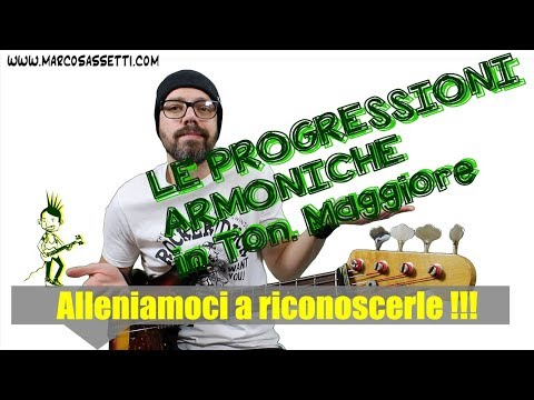 Lezioni di Basso 42  - Progressioni Armoniche