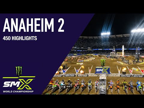 Supercross Round #3 450SX Highlights | Anaheim, CA Angel Stadium | January 24, 2026