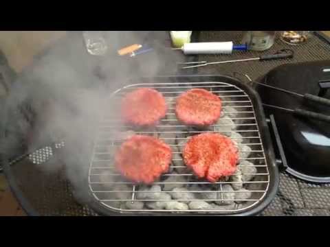 Cooking Pt. 1 Kobe Beef Burgers