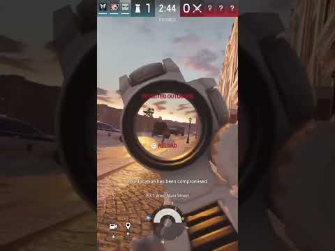 See my aim is terrible #r6le #rainbow6siege #gaming #r6hub #funny #r6siege