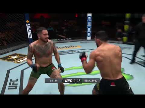 When Anthony Hernandez submitted BJJ black belt Rodolfo Vieira