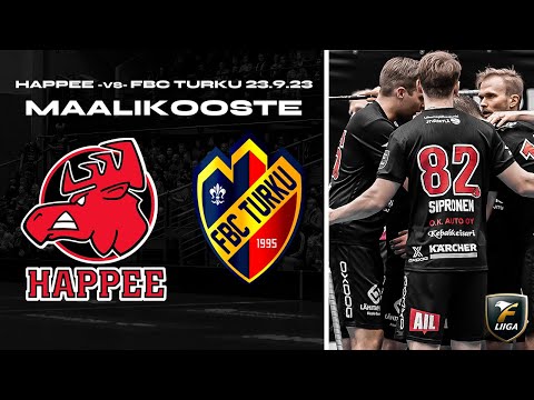 Happee vs FBC Turku 23.9.2023 | #Fliiga #Floorball