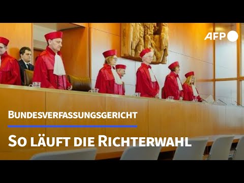 So werden Richter am Bundesverfassungsgericht gewählt | AFP
