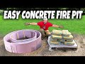 I Built A Smokeless Fire Pit With Foam And Concrete That Actually Works