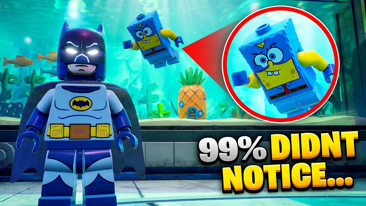 63 EASTER EGGS In LEGO Batman: Legacy of the Dark Knight