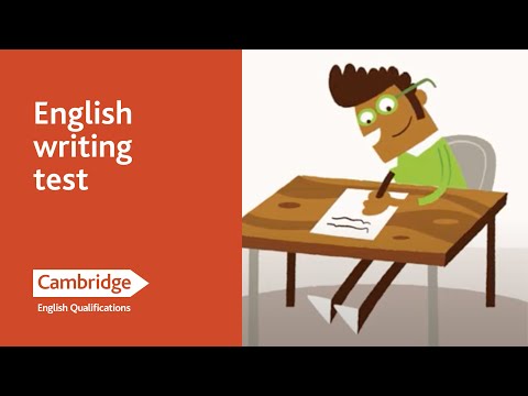 English Writing Test | English Language Learning Tips | Cambridge English
