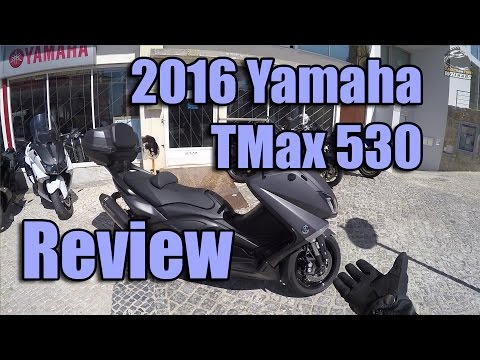 2016 Yamaha TMax 530 Review and Testride