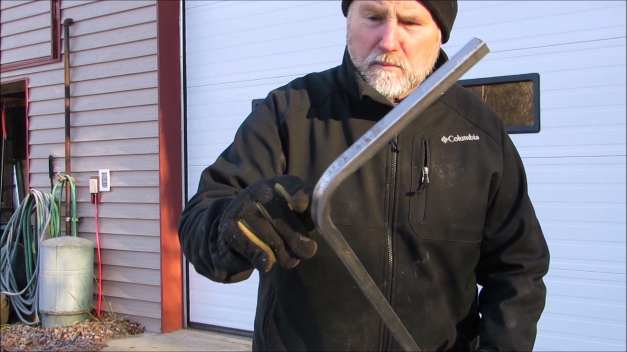 Square tube bending DIY