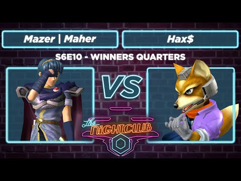 The Nightclub S6E10: Hax$ vs Mazer | Maher - Winners Quarters SSBM