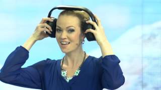 newgen medicals Premium Hörsystem für TV und Musik mit Funk-Kopfhörer