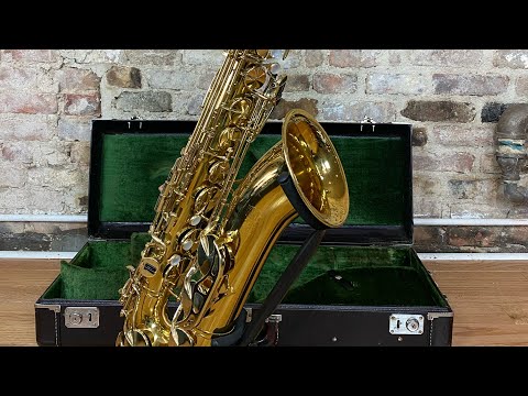 King Tenor Model 2416 (King Super 20) Tone Test! $3,350 on www.newyorksax.com