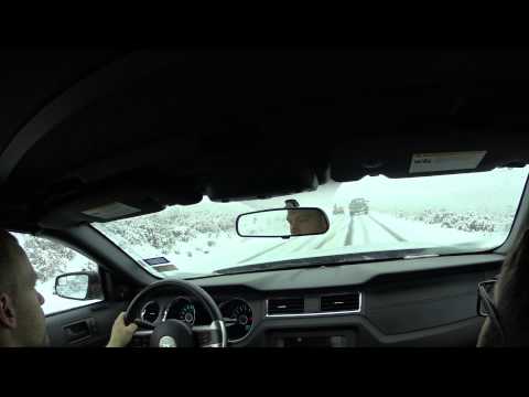 USA 1: Schnee vs Cabrio mit Sommerreifen