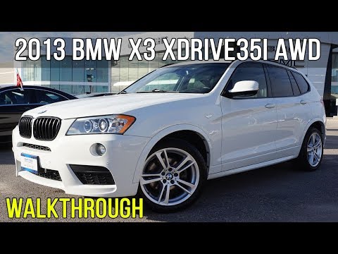 2013 BMW X3 xDrive35i 3.0L I-6 AWD (Walkthrough)