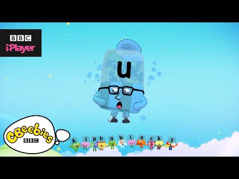 アルファブロックマジックで「u」の文字を学ぼう｜シービービーズ (Learn letter "u" with the Alphablocks Magic Words | CBeebies)