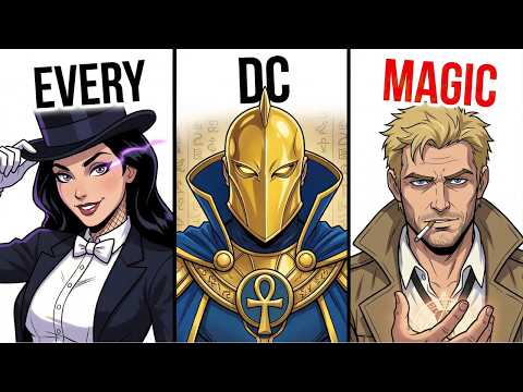 Every Type of Magic in the DC Universe Explained