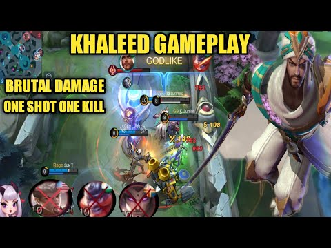 Brutal damage #khaleed 2 Vs 1 GamePlay..🔥 over power build.