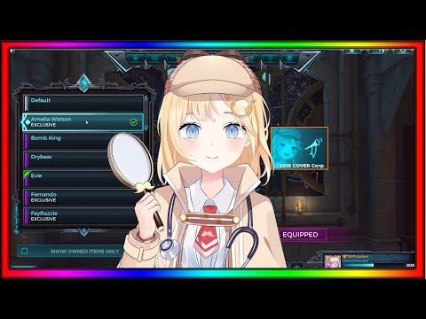 Paladins 4.7 Absolution - Amelia Watson Announcer Pack