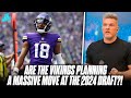 Are The Vikings Preparing To Make A Move For Top 5 Pick & Draft A Top QB? | Pat McAfee Reacts