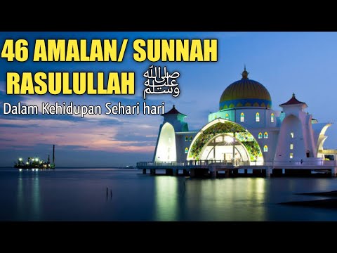 AMALAN SUNNAH RASULULLAH ﷺ DALAM KEHIDUPAN SEHARI HARI