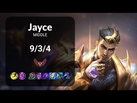 Jayce vs Zoe MIDDLE - KR GRANDMASTER Patch 14.23