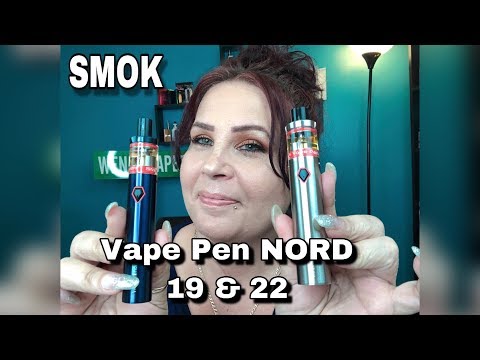 Part of a video titled SMOK Nord Vape Pen 19 & 22 - YouTube