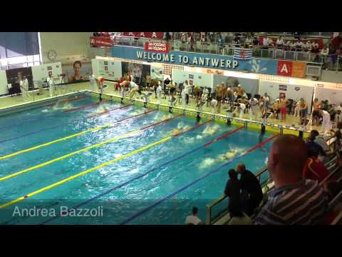 Eurojunior 2012 - Finale 4x100 Misti Maschi