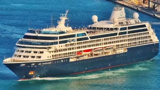 cruise ship M/S Azamara quest leaving Miami