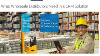 CRM for Distribution Demonstration