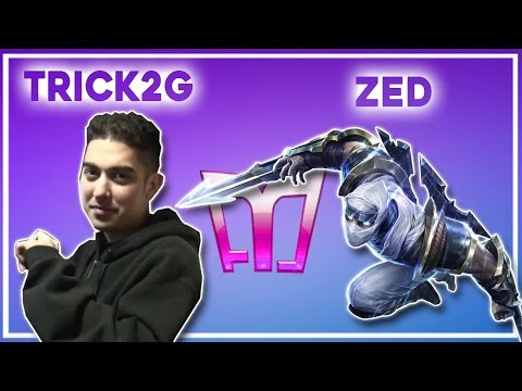 Trick2g - Zed vs Ahri - Mid «Boss» (Ranked Gameplay)
