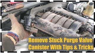 Remove Stuck EVAP Purge Valve Canister 💭 Dodge & Chrysler