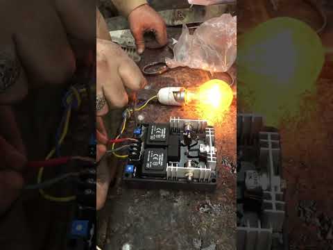 Testing the AVR on 220 volt AC