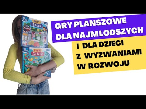 KONCENTRACJA- ZABAWA- NAŚLADOWANIE- pierwsze gry planszowe-  TREFL BEEB BEEP- FUNNY DUCK