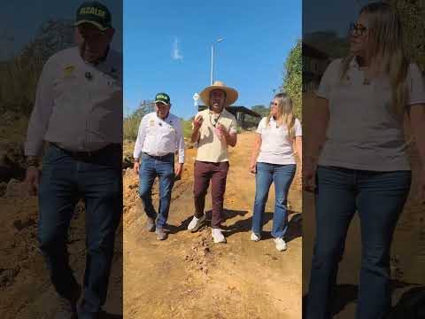 Sector La Estación, Zipacón: construcción de placa huella para 200 familias