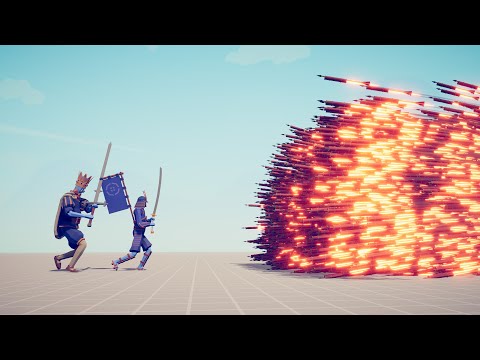 KING & SHOGUN vs EVERY GOD - Totally Accurate Battle Simulator TABS