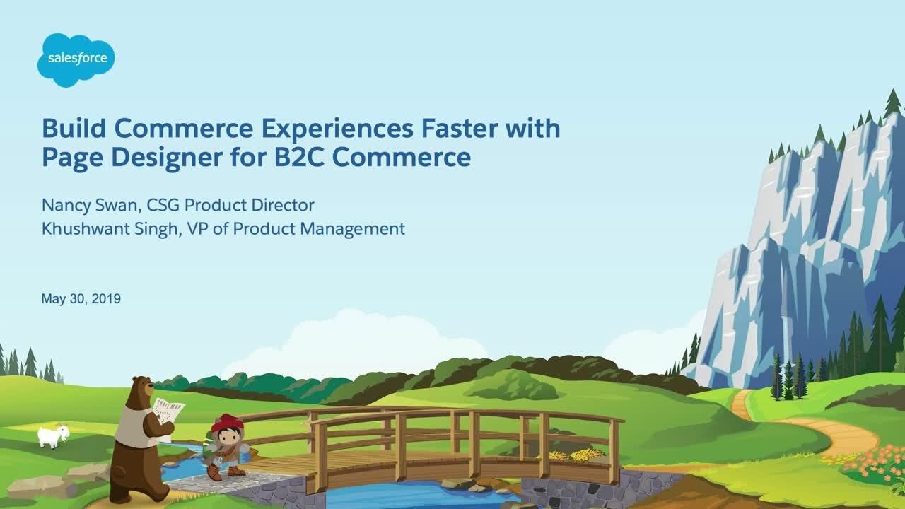 Build Commerce Experiences Faster with Page Designer for B2C Commerce