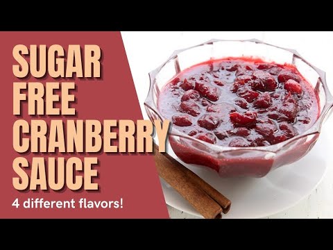 Sugar Free Cranberry Sauce