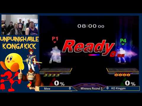 Unpunishable 2: Konga Kick - Melee Singles - Mew vs KO Kingpin - Winners Round 4