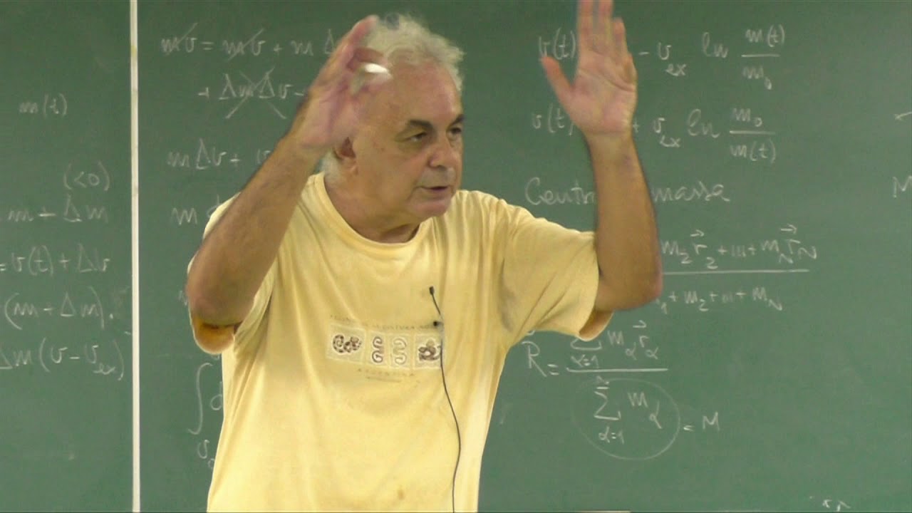 Aula 10.4 - Centro de massa de um sistema físico