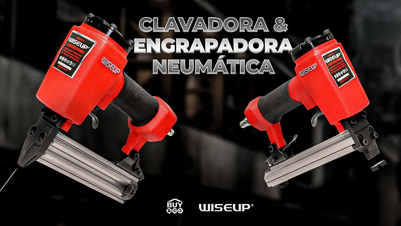 ENGRAMPADORA Y CLAVADORA NEUMÁTICA WISEUP