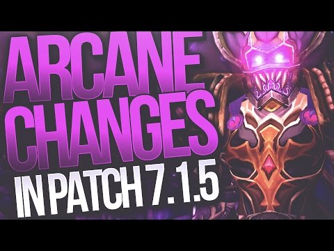 Arcane Mages in 7.1.5 (PVP) (Patch Notes and Changes)