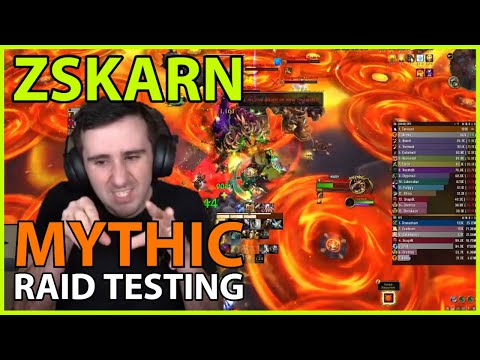 Zskarn MYTHIC Raid Testing & Commentary