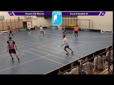 Phoenix FSE Wizards - Dunai Krokodilok SE - Salming OB1 Rájátszás