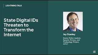 Open Technology Institute Lightning Talks: “State Digital IDs