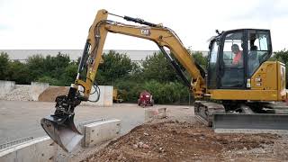 Video showing useful tips from an Operator's Perspective – Cat® 306 Mini Excavator with Cat TRS6 Tilt Rotator