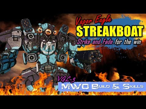 [BRxV] MWO Build & Skills : Vapor Eagle Streakboat