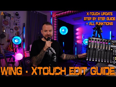 WING - X-Touch In Edit 3.3 FULL Guide + Tap Tempo